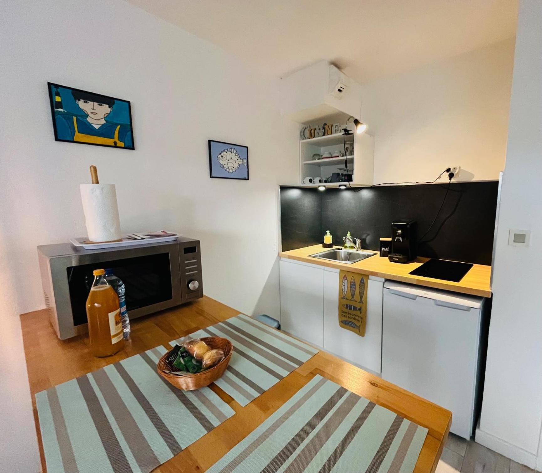 Apartament Au Bord De L'Eau Concarneau Zewnętrze zdjęcie